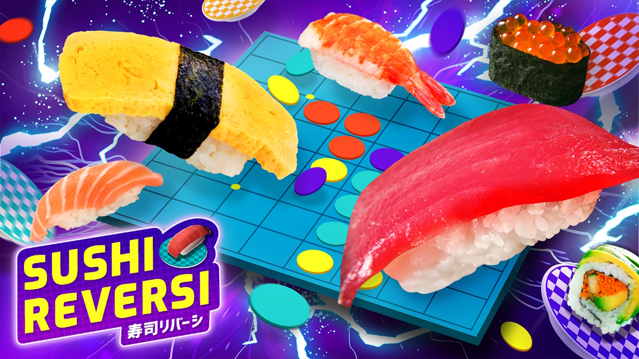 Nintendo Switch向けゲーム『SUSHI REVERSI〜寿司リバーシ〜』がリリース！